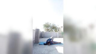 dragon pose |leg stretching yoga pose#yoga pose#viral short