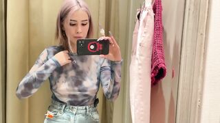 [4K] Exploring Transparent Clothes | Try on Haul with Maria