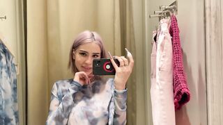 [4K] Exploring Transparent Clothes | Try on Haul with Maria