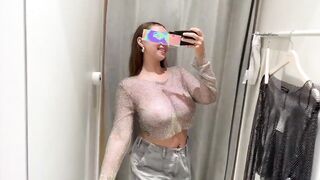 [4K] Exploring Transparent Clothes | See through Try on Haul