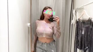 [4K] Exploring Transparent Clothes | See through Try on Haul