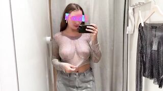 [4K] Exploring Transparent Clothes | See through Try on Haul