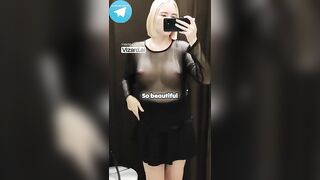 See Through Try on Haul with Alice Dali Fashion #girl #fyp #viral #foryou #1000subscriber #like