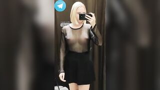 See Through Try on Haul with Alice Dali Fashion #girl #fyp #viral #foryou #1000subscriber #like