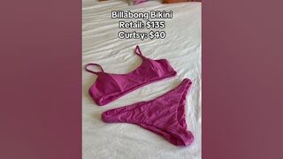 How much money I saved shopping bikinis on Curtsy ???? #savings #bikini #shopping #swimsuit #shorts