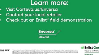 Enversa™ Herbicide Delivers Flexible Weed Control in Soybeans & Cotton