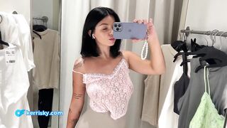 Try On Haul with Model: Transparent Evening Wear Edition