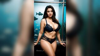 #4k AI model in stylish Bikini#aiart #ailookbook #fashion #video