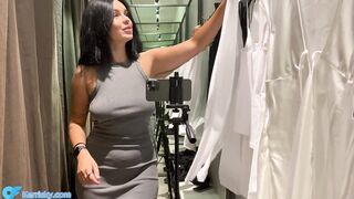 Try on Haul: See-Through 4K⚡️ Beginner Model in Transparent Clothes