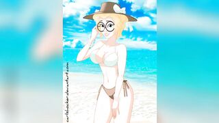 Cartoon girls bikinis part 37