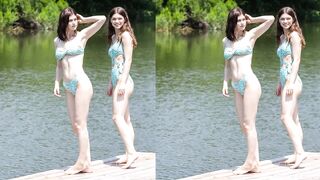 Alexandra Daddario In Three Bikinis Is ‘Supergirl Material’