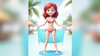 Cartoon girls bikinis part 26