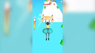 Twerk Run | Funny Game | Twerk Race 3D Running Game | Android Gameplay (Level 205 To 207)