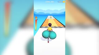 Twerk Run | Funny Game | Twerk Race 3D Running Game | Android Gameplay (Level 205 To 207)