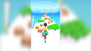 Twerk Run | Funny Game | Twerk Race 3D Running Game | Android Gameplay (Level 205 To 207)