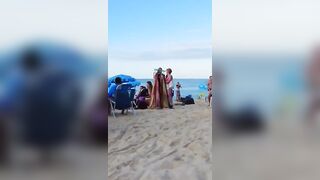 Tropical paradise at Leblon Beach and Bikini Girls dancing in sunset #beach #bikinis #summer #9