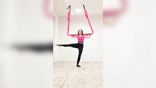 танец на полотнах, flying dance, fly stretching