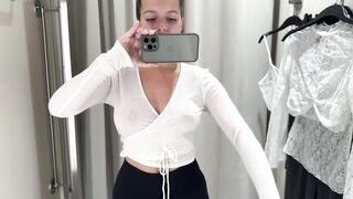 See Through Lingerie Try On Haul | Transparent Lingerie Try On with Katrin