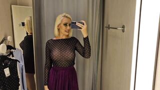 See Through Try on Haul in H&M with Alice Dali