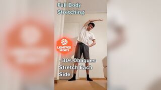 Part 2/2: Full Body Workout + Stretching - Lightfox Sports Ep. 37