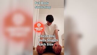 Full Body Workout + Stretching - Lightfox Sports Ep. 37