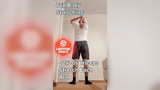 Full Body Workout + Stretching - Lightfox Sports Ep. 37