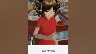 Yoga nangis jadi ojek payung waktu gak hujan #shorts #sakuraschoolsimulator