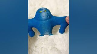 squishy gorilla ???? #squishy #funny #gorilla #monkey #stretching #viral #memes #fidget #trending #yt