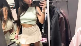 [4K] Lingerie & Transparent Clothes | Try On Haul at the Shopping Centre with Meg | 2024