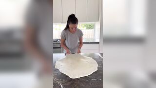 Filo making - stretching method