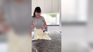 Filo making - stretching method