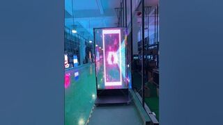 VSTAR transparent flexible led film display #leddisplay #vstarled #flexibleled #ledfilmdisplay