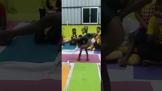 practice session at pragnya yoga academy at avadi