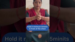 Mudra yoga for cough,cold and sinus problems #yoga #mudra #cough #cold