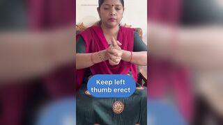 Mudra yoga for cough,cold and sinus problems #yoga #mudra #cough #cold