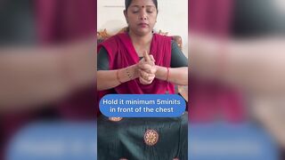 Mudra yoga for cough,cold and sinus problems #yoga #mudra #cough #cold