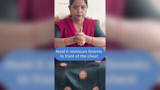 Mudra yoga for cough,cold and sinus problems #yoga #mudra #cough #cold