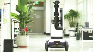 Foxtech MH3000 Customized Outdoor Security Robot with Flexible Arm and Sensing System