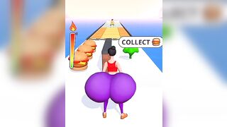 twerk girl 3d run #shorts #trending