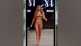 Megan Mae's Sizzling Swimsuit Collection ???? #runway #fashion #miami #mfw #bikinis #miamifashionweek