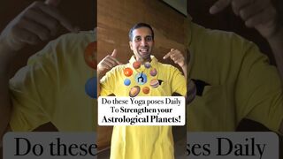 Daily Yoga to Strengthen your planets #health #astrology #vedicastrology #vedic #yoga #health #time