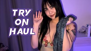 【Mimaroom】Try-On Haul with Transparent Bikini????