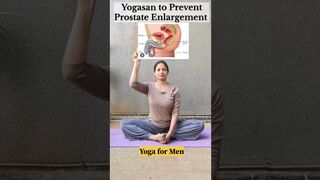 Yogasan to prevent Prostate Enlargement✅????#yoga#prostatehealth #prostategland#health#menhealth#shorts