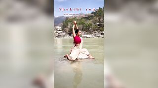 Shiva Shiva ???????? #yoga #flexibility #shiva #rishikesh #shorts #short