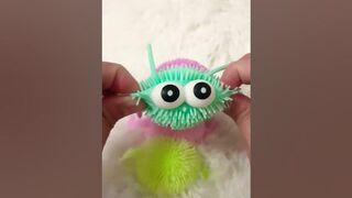 cute squishy worms ???? #viral squishy #stretching #worm # #funny #memes #toys #trend #ytshort #tiktok