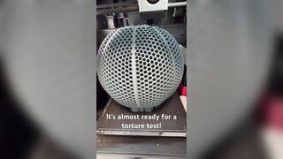 Flexible PLA Airless basketball PART 9