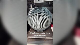 Flexible PLA Airless basketball PART 9