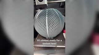 Flexible PLA Airless basketball PART 9