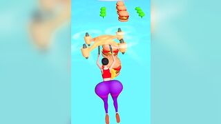 twerk race 3d bigg bum after eating burgers ???? Funny animation ???? #viral #shorts 29 Lavel