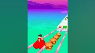 Don't eat the burger || Twerk race || #shorts_ #games #gaming